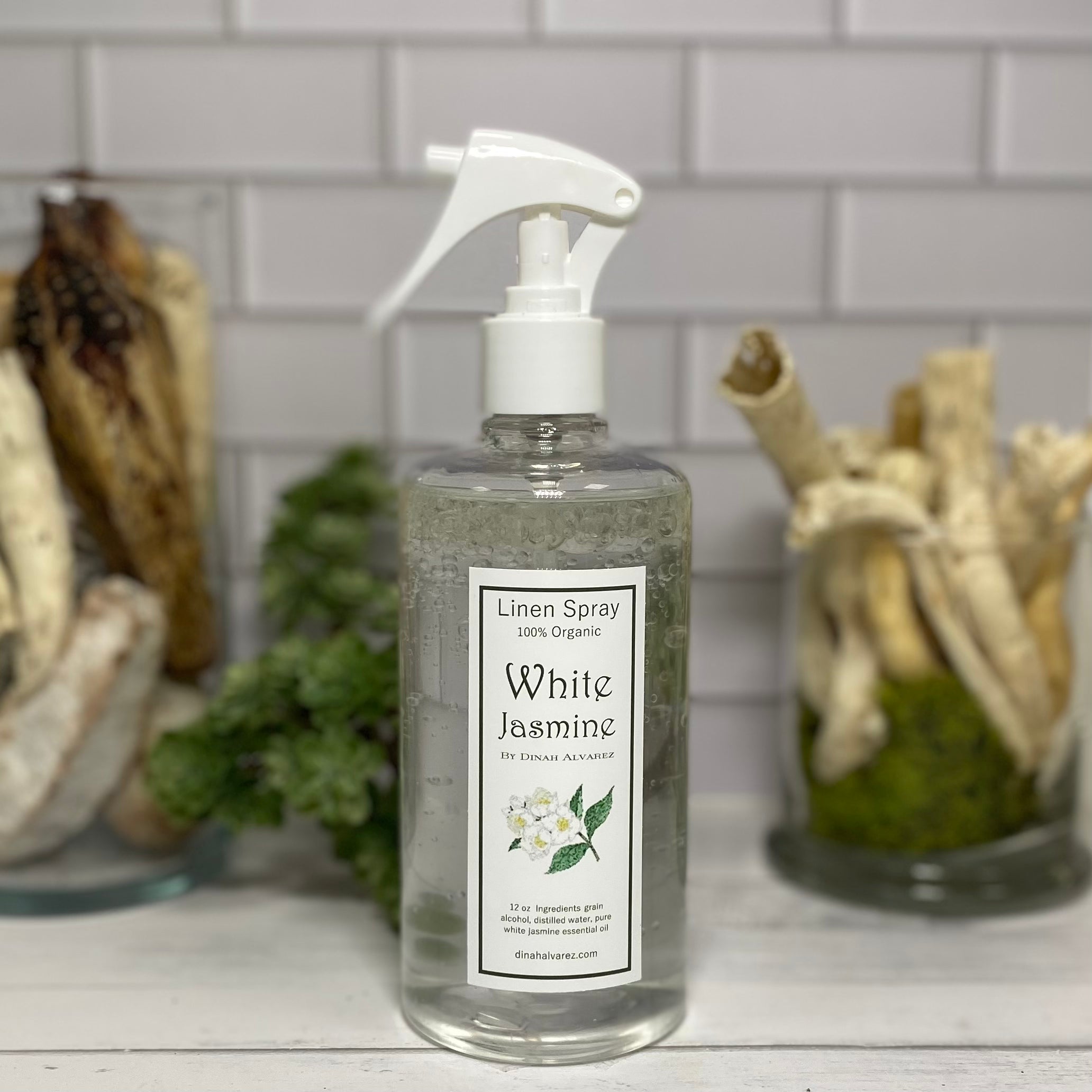 White Jasmine Linen Spray