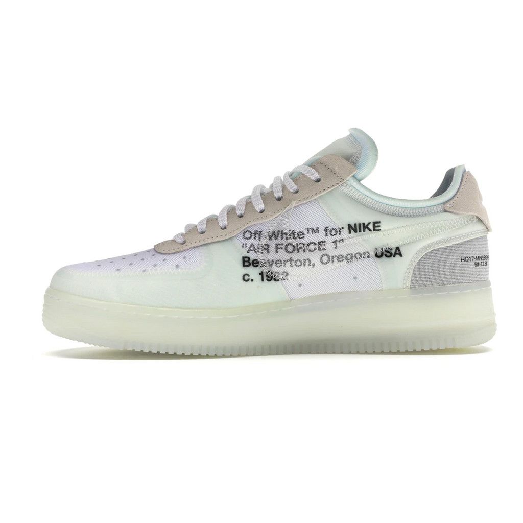 off white low top air force 1