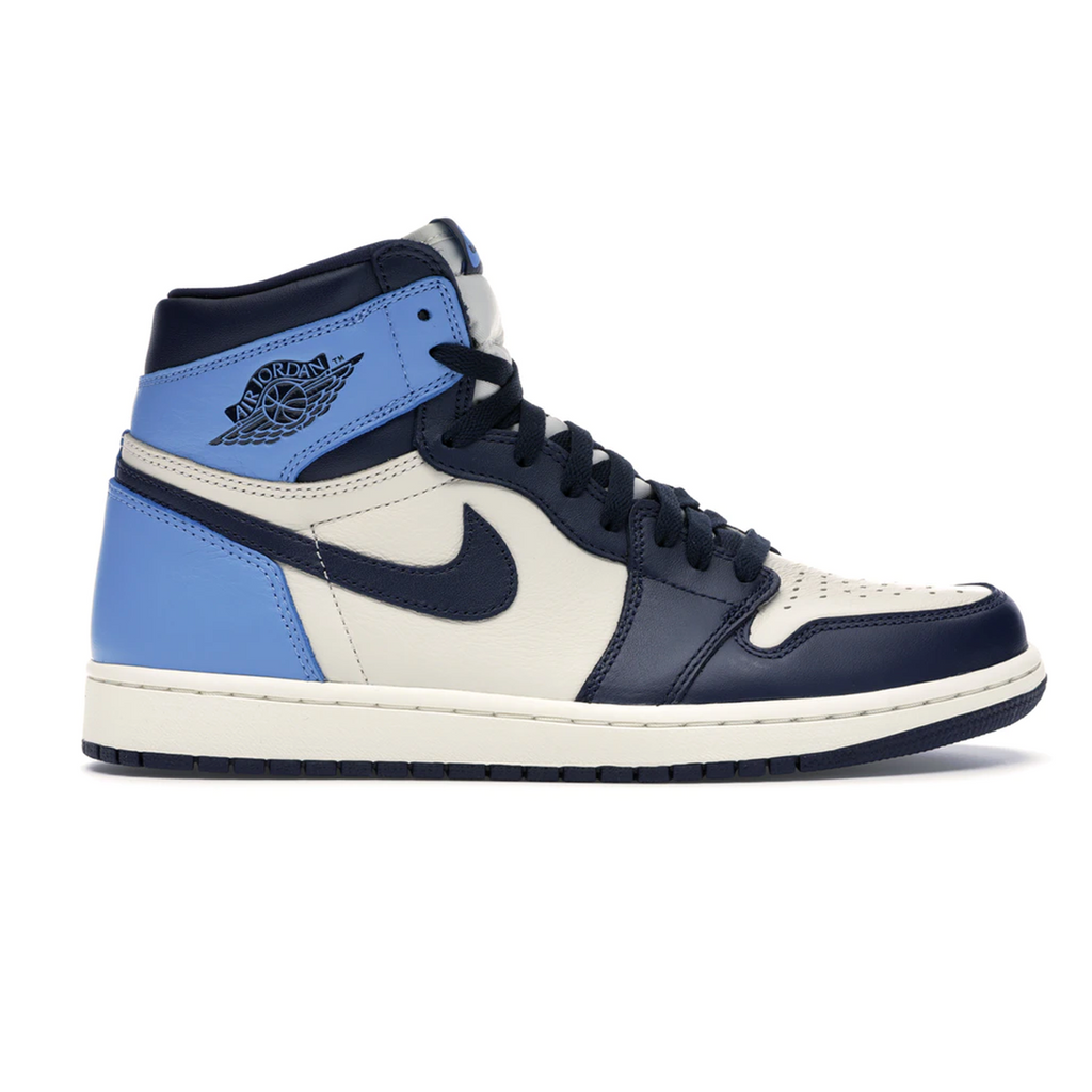 jordan 1 retro high obsidian unc