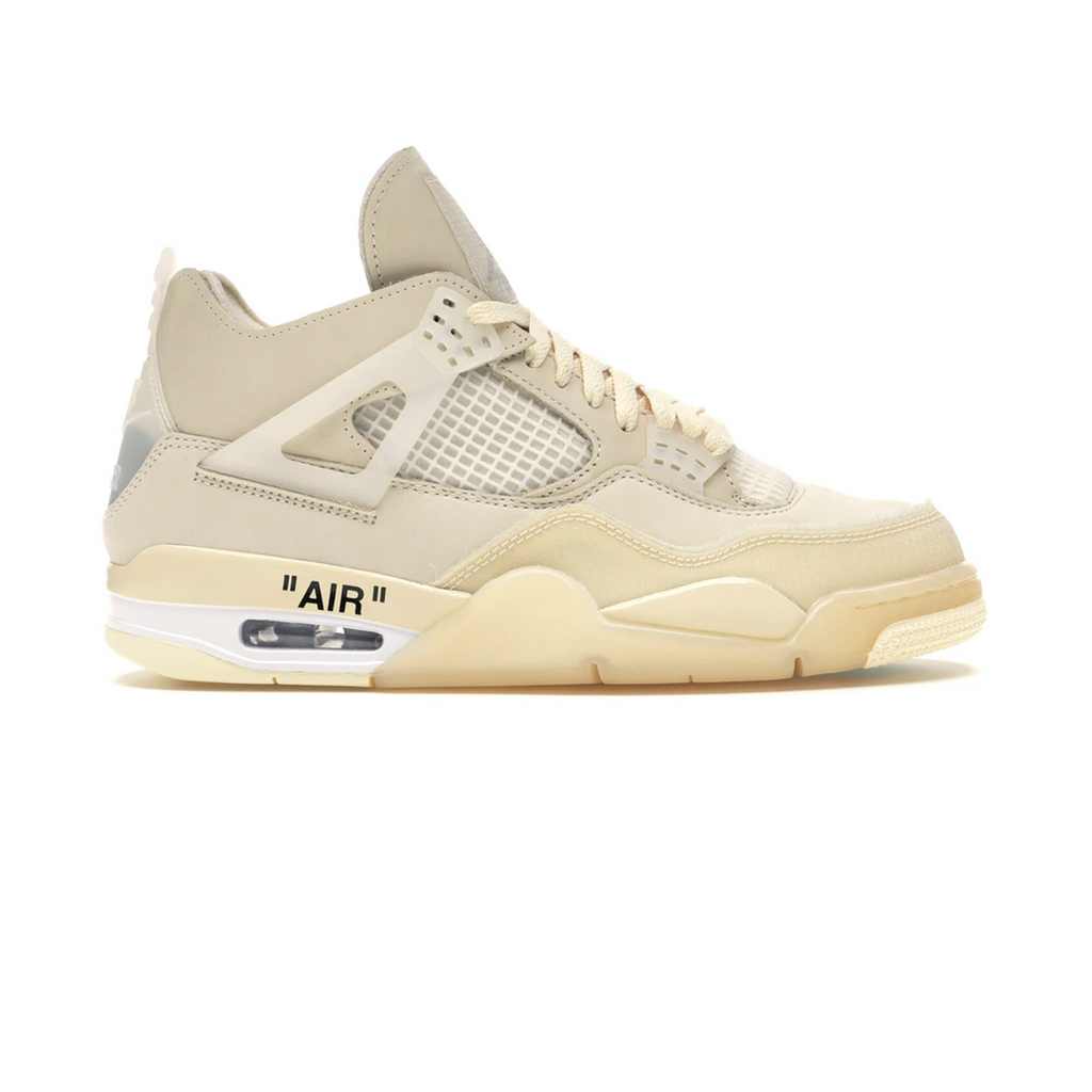 womens off white jordan 4 sail