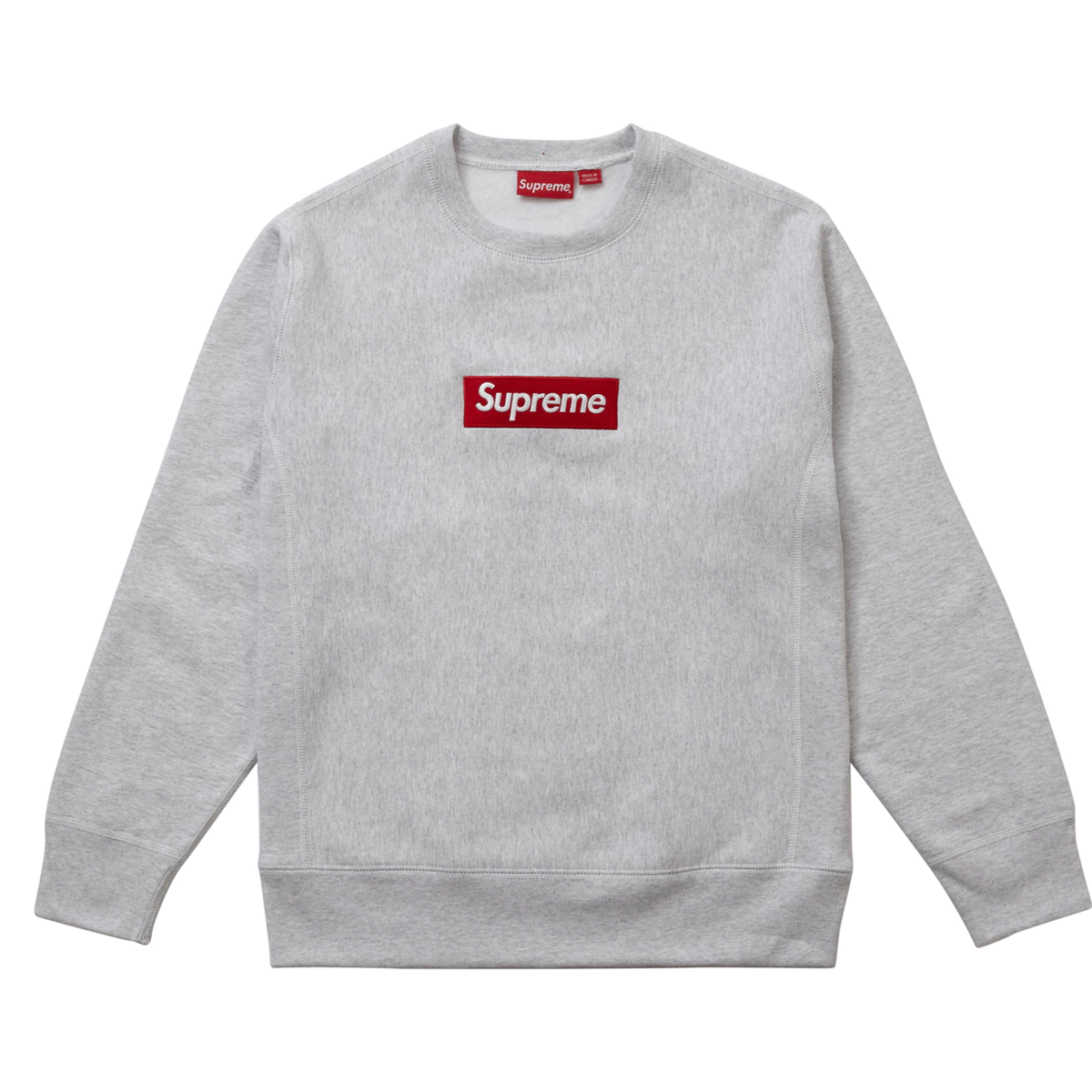 supreme box logo black crewneck