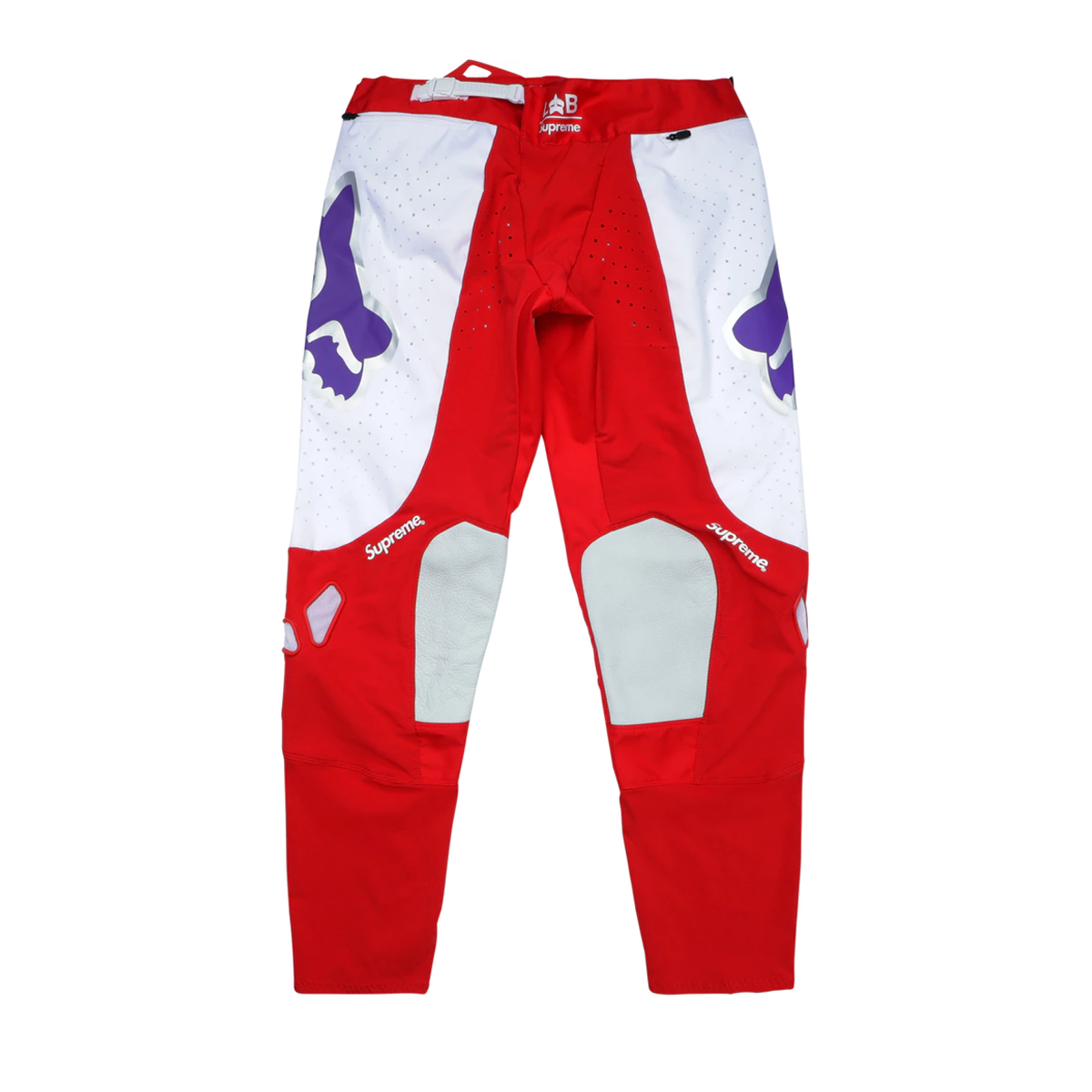 supreme pants red