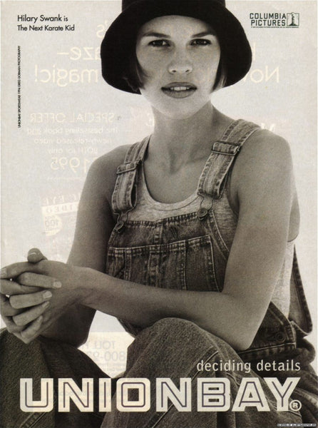 Hilary Swank - UNIONBAY Ad (1994)