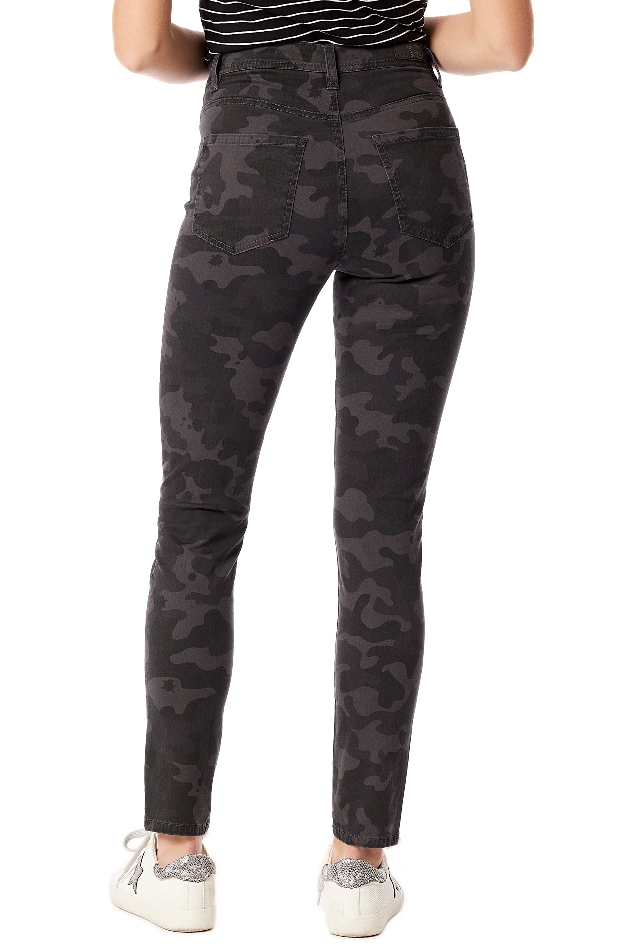 Caryl Moto Camo Skinny Pant