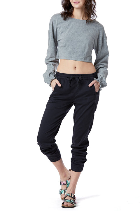 Valia Women's Jogger Pants - Black - Goal Five