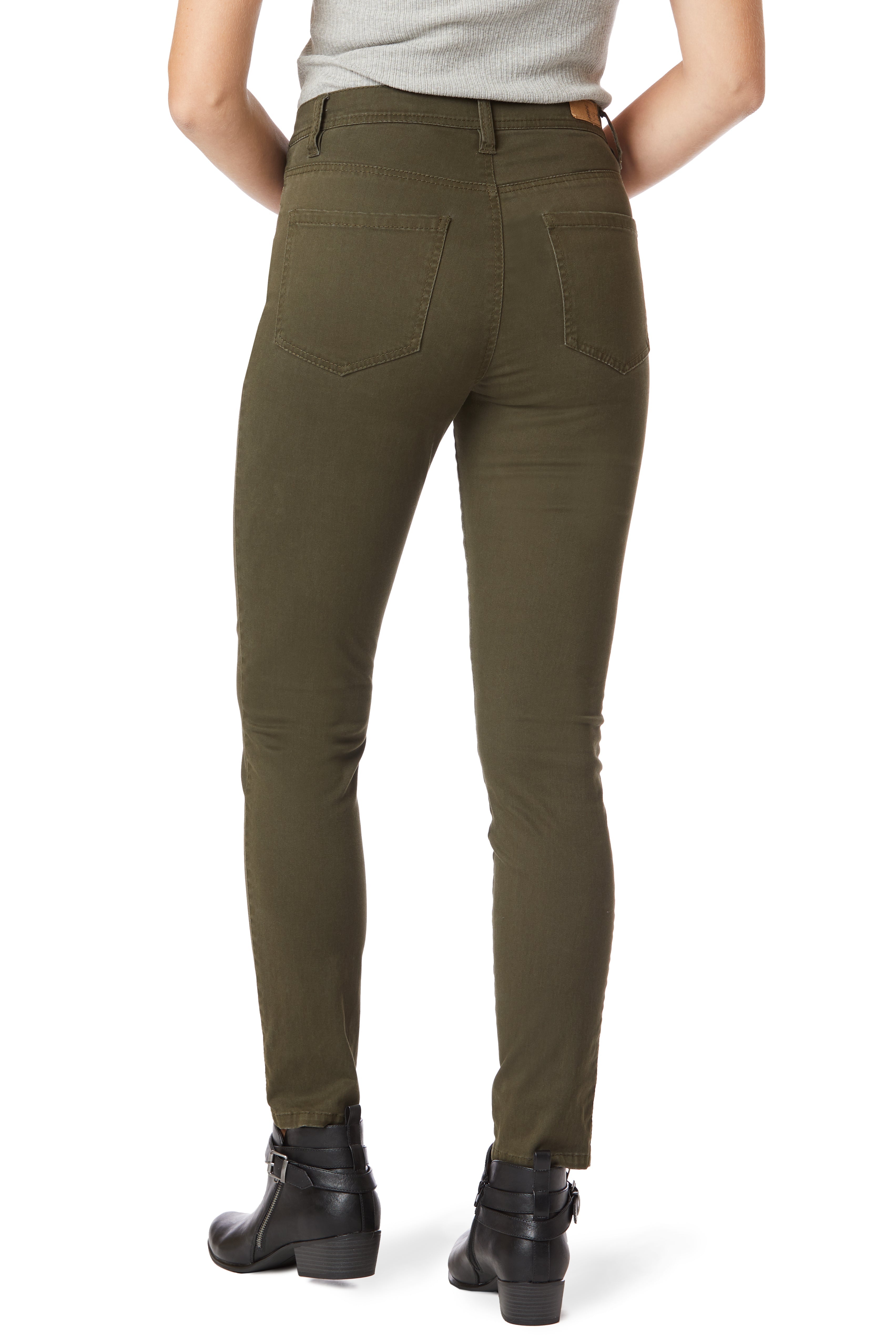 Caryl Twill Moto Skinny Pant