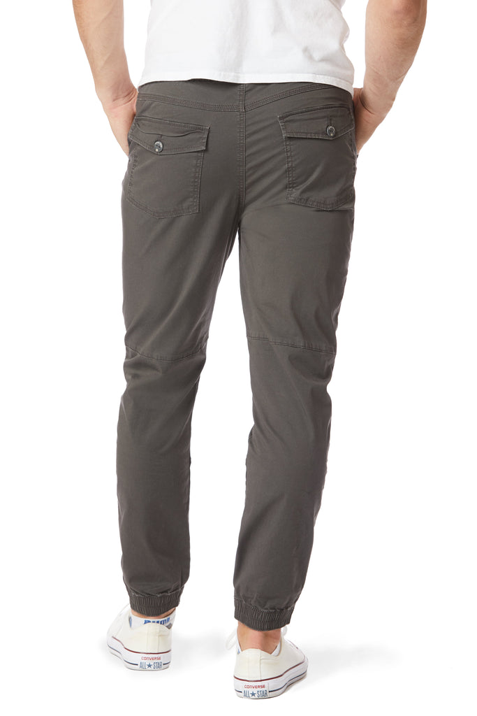 Charger Stretch Twill Jogger Pants for Men, Flint | UNIONBAY