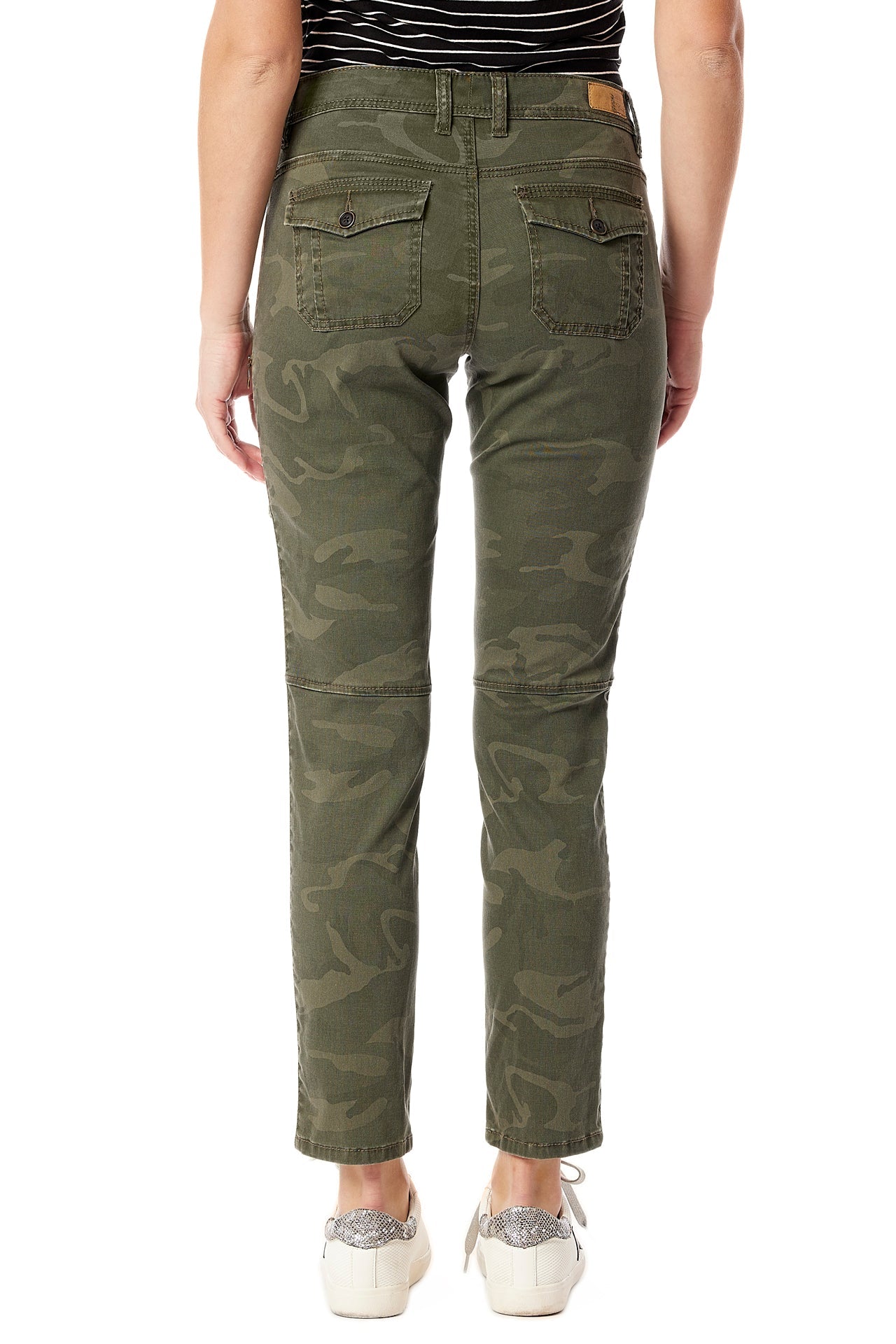 Claire Camo Print Cargo Pant