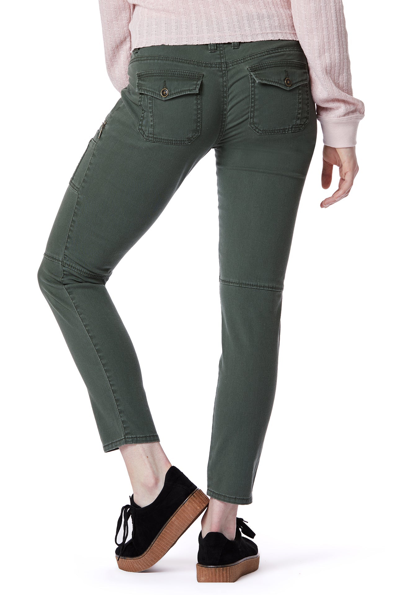 Claire Skinny Zip Cargo Pant