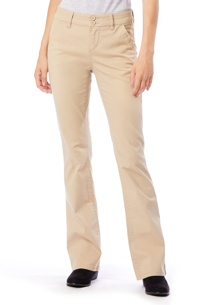 Hayden Bootcut Uniform Pants for Women - Beige | UNIONBAY