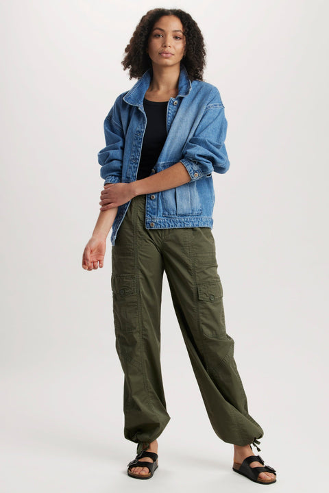 Emily Woven Tencel Jogger