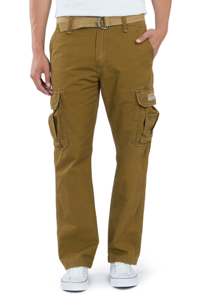 Survivor Cargo Pants for Men, Brown | UNIONBAY