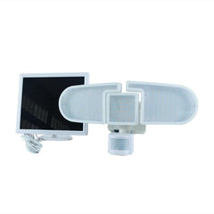 Motion Sensing Solar Security Lights with LED Bulbs