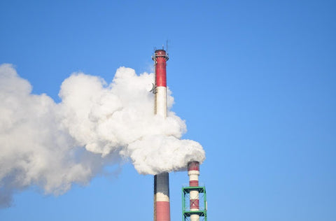 Carbon Dioxide Emissions from a Fossil Fuel Power Plant