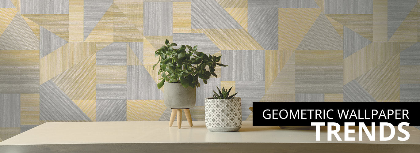 geometric wallpaper trends