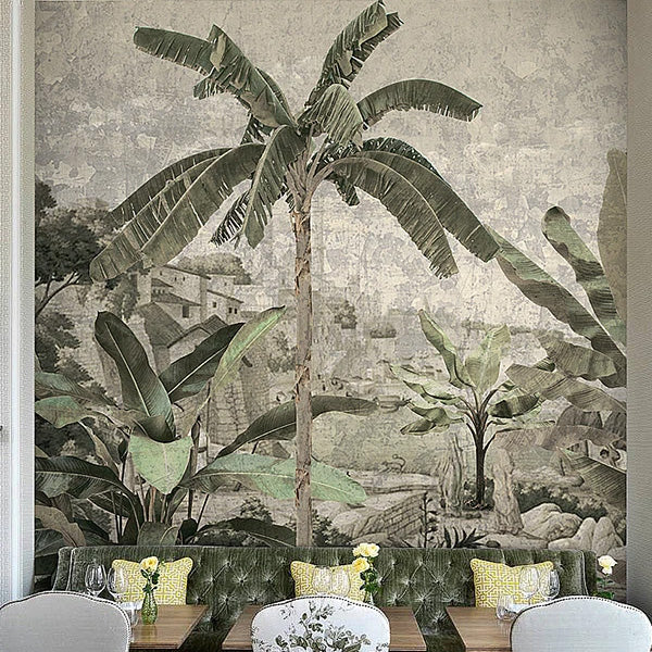 tropical wallpaper murals