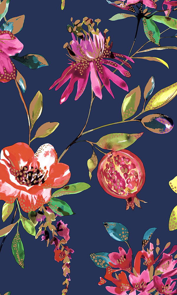 floral wallpaper