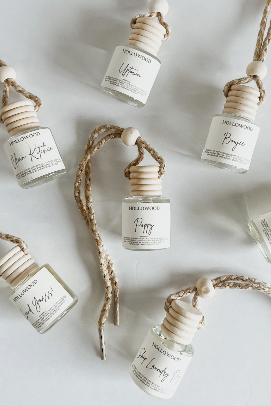 Hanging Car Scent Diffusers (Multiple Scents)