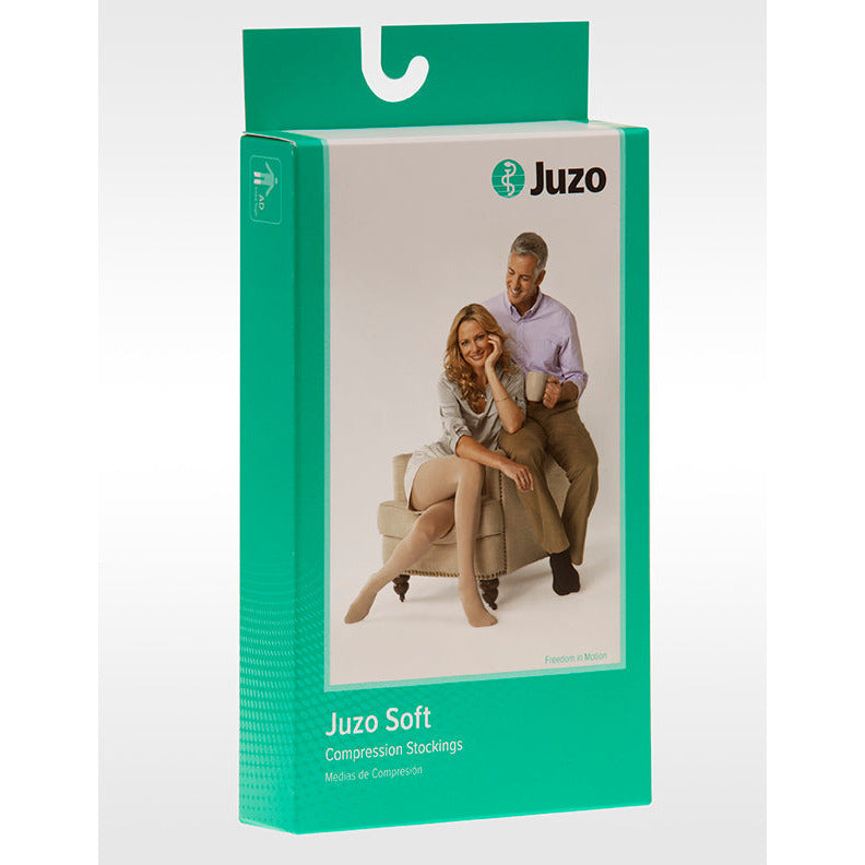 Juzo Soft Pantyhose 30-40 mmHg w/ Open Crotch, Open Toe
