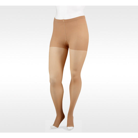 EASE Opaque Unisex Open Toe Compression Pantyhose 20-30 mmHg