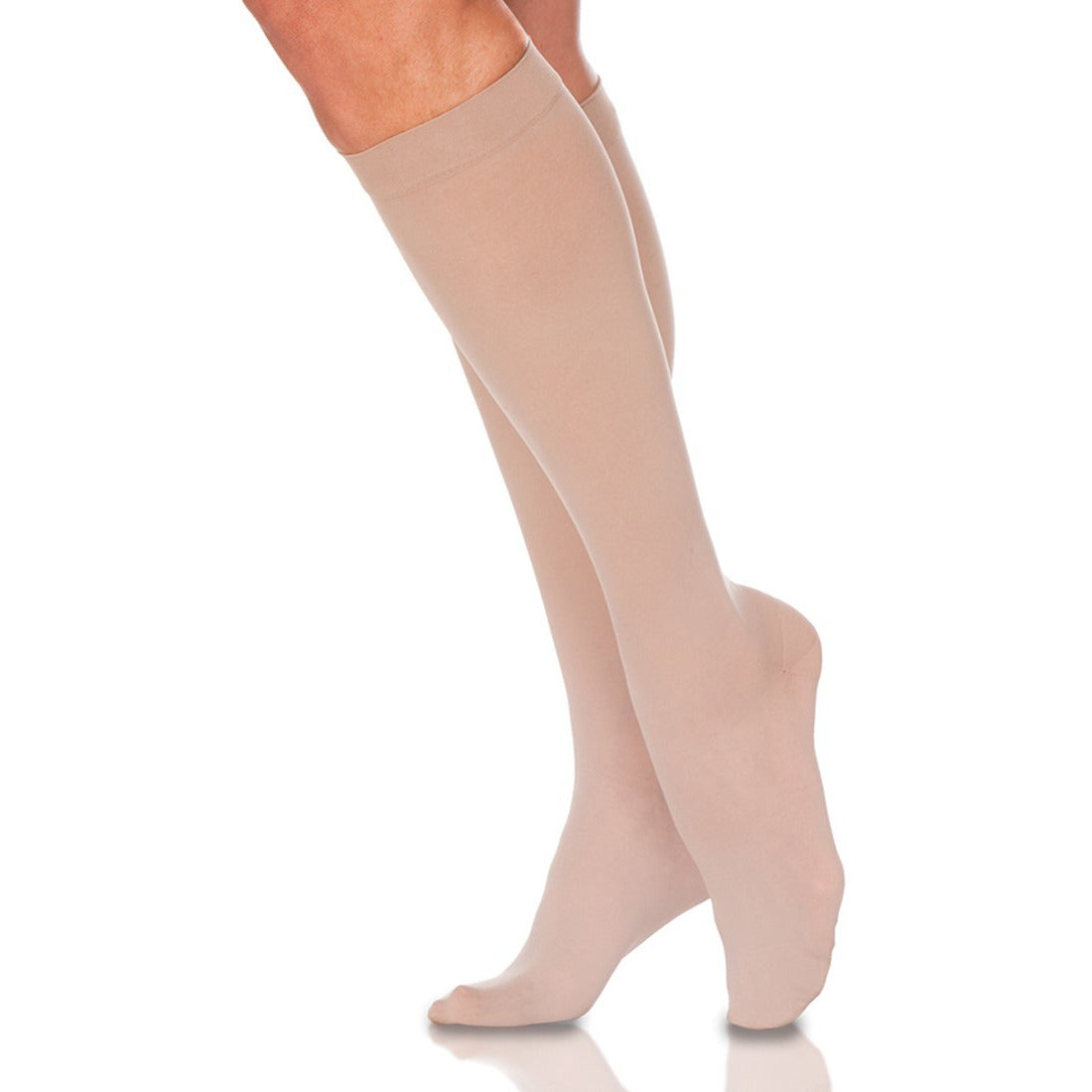 Sigvaris Crispa Knee High Compression Stockings W/ Grip Tops 20-30 mmHg 862C