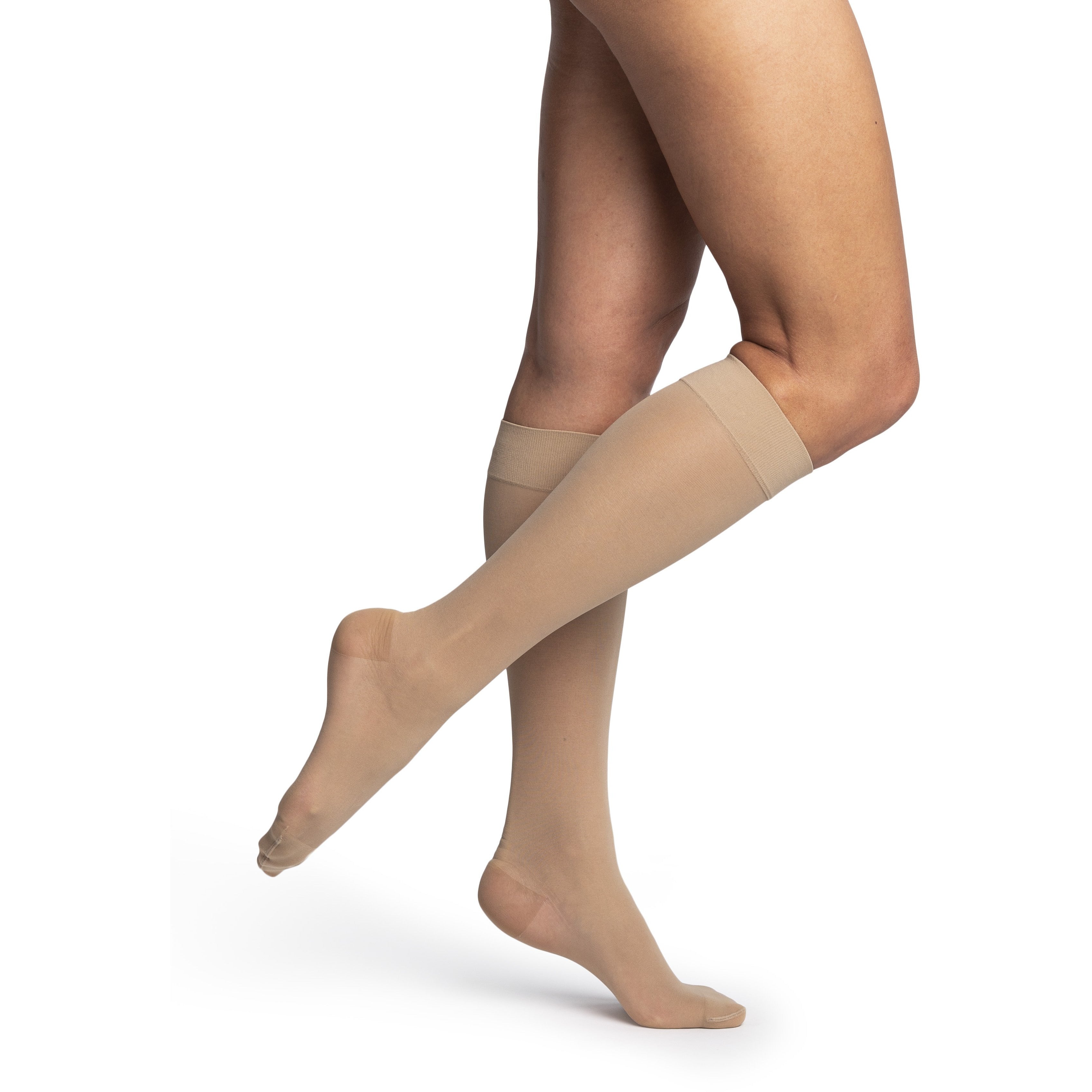 Actifi Women's Sheer Knee High 15-20 mmHg
