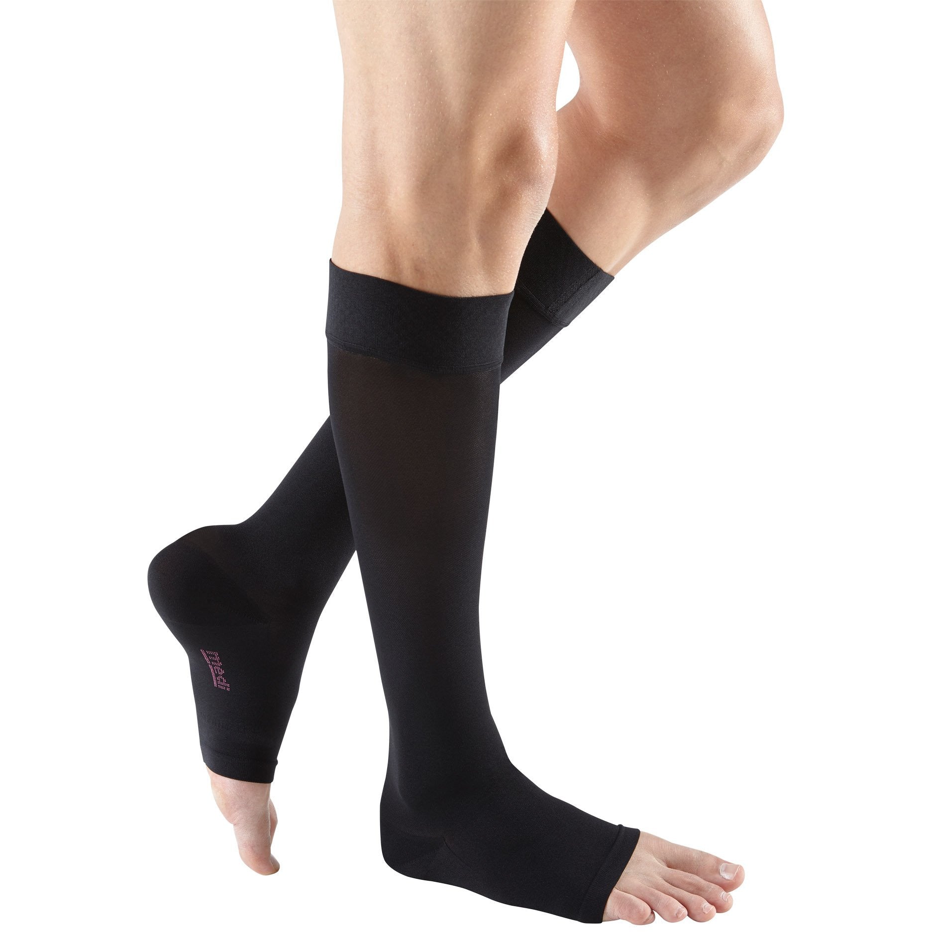 medi mediven plus CCL 2 AD Knee Highs short topband basic open toe ros,  58,80 €