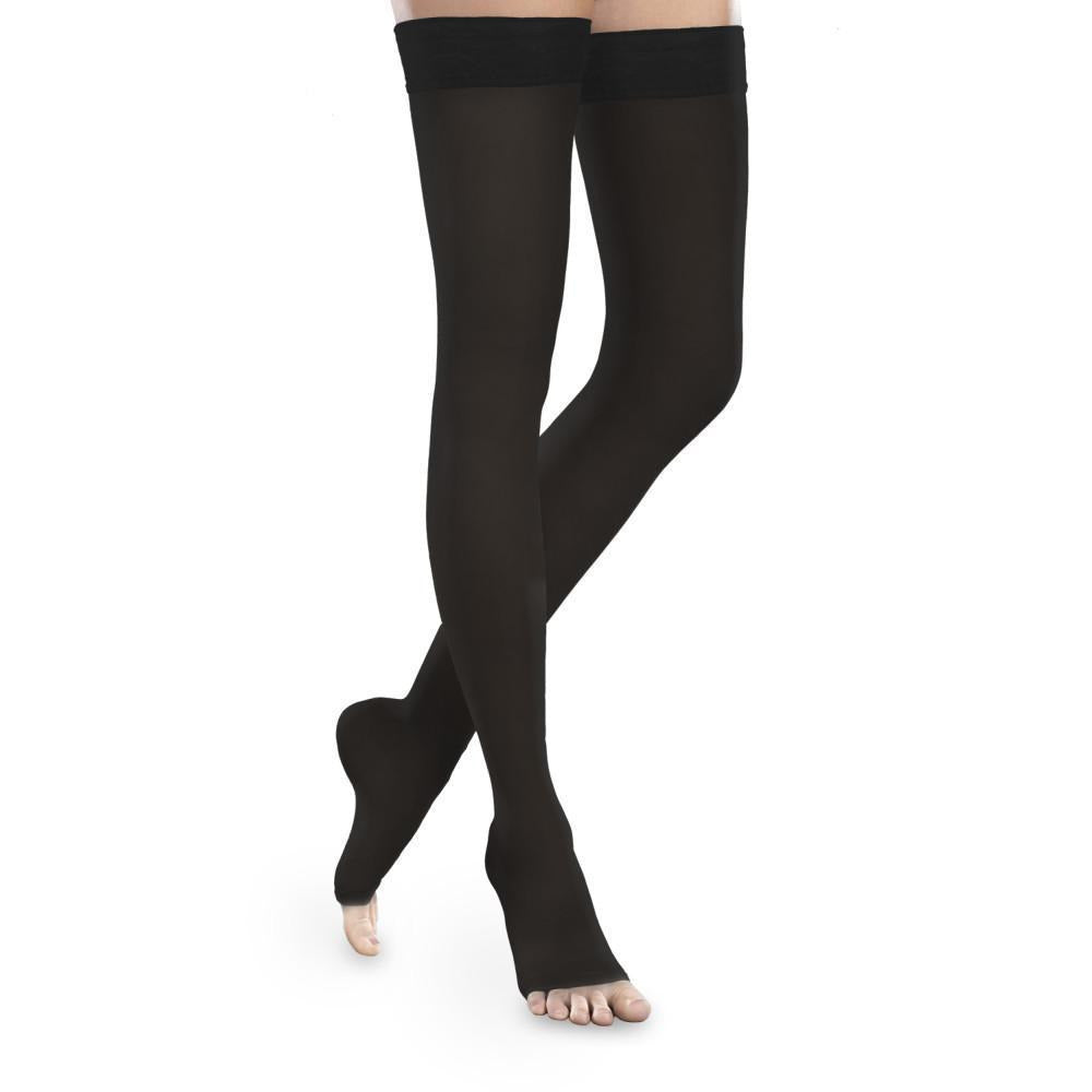 Therafirm® Sheer Ease Women's Thigh High 20-30 mmHg, Open Toe [OVERSTOCK] - Compression Store product image