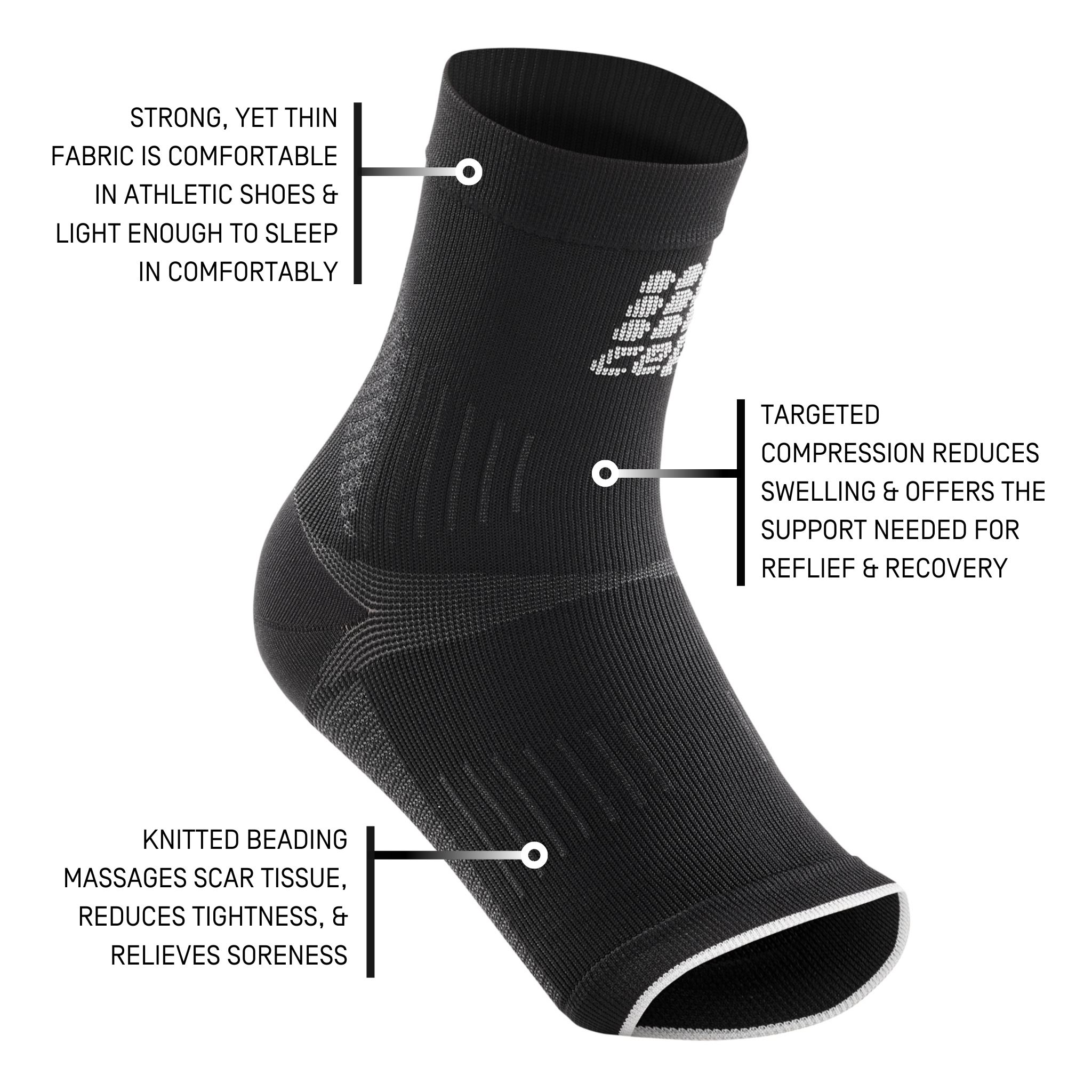 CEP Unisex Forearm Compression Sleeve 15-20mmHg