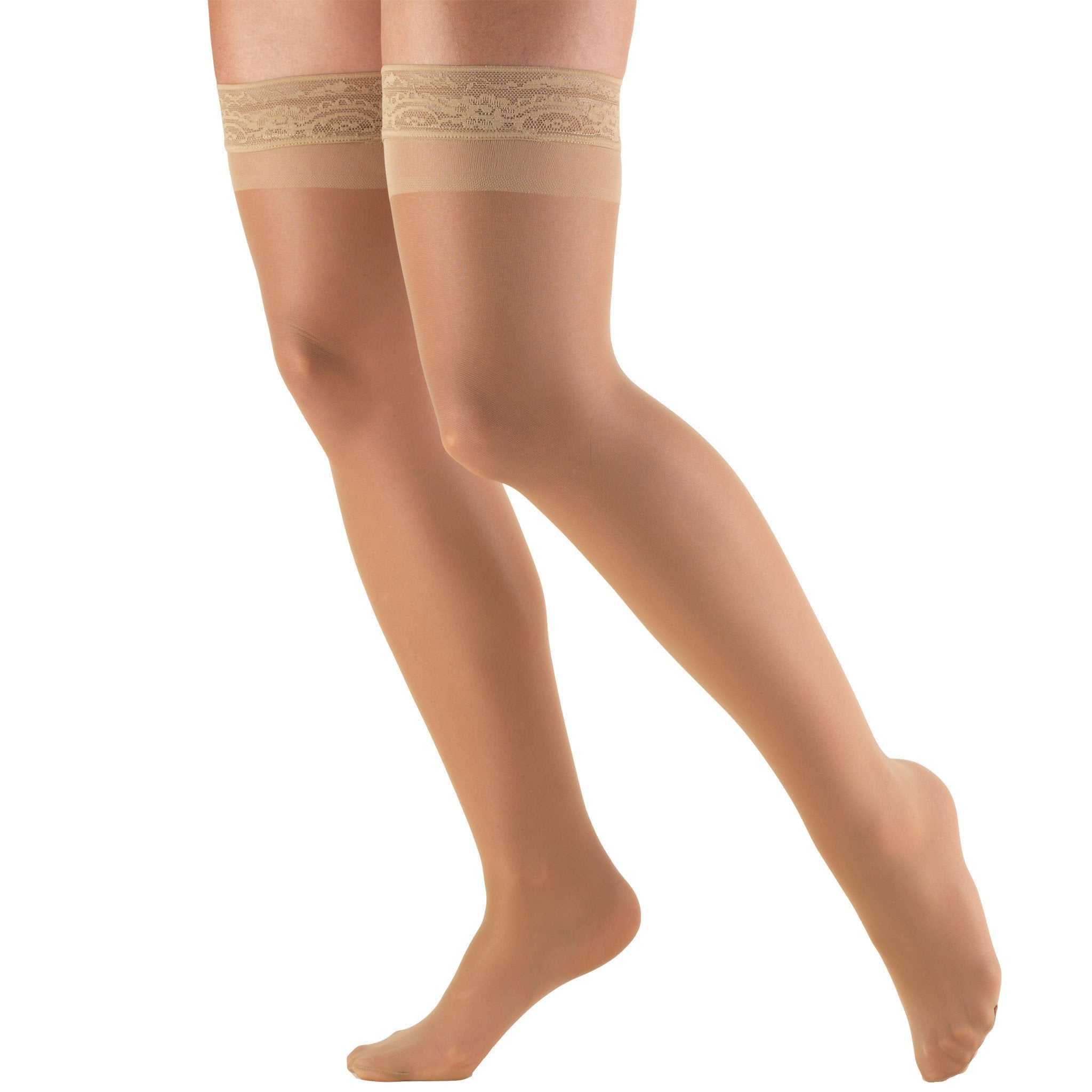 Sheer Pantyhose Graduated Medium Compression - Beige – Mums and Bumps