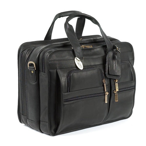 Claire Chase Jumbo Executive Laptop Briefcase Assorted Colors ...