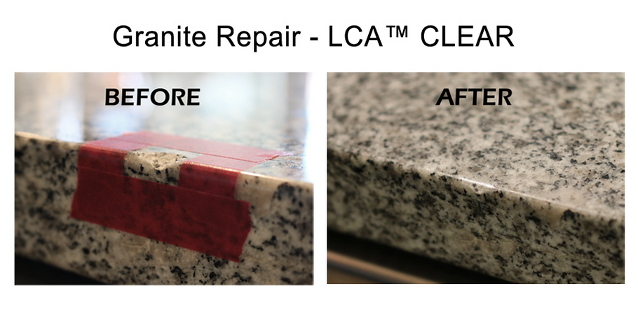 How to fix chipped granite