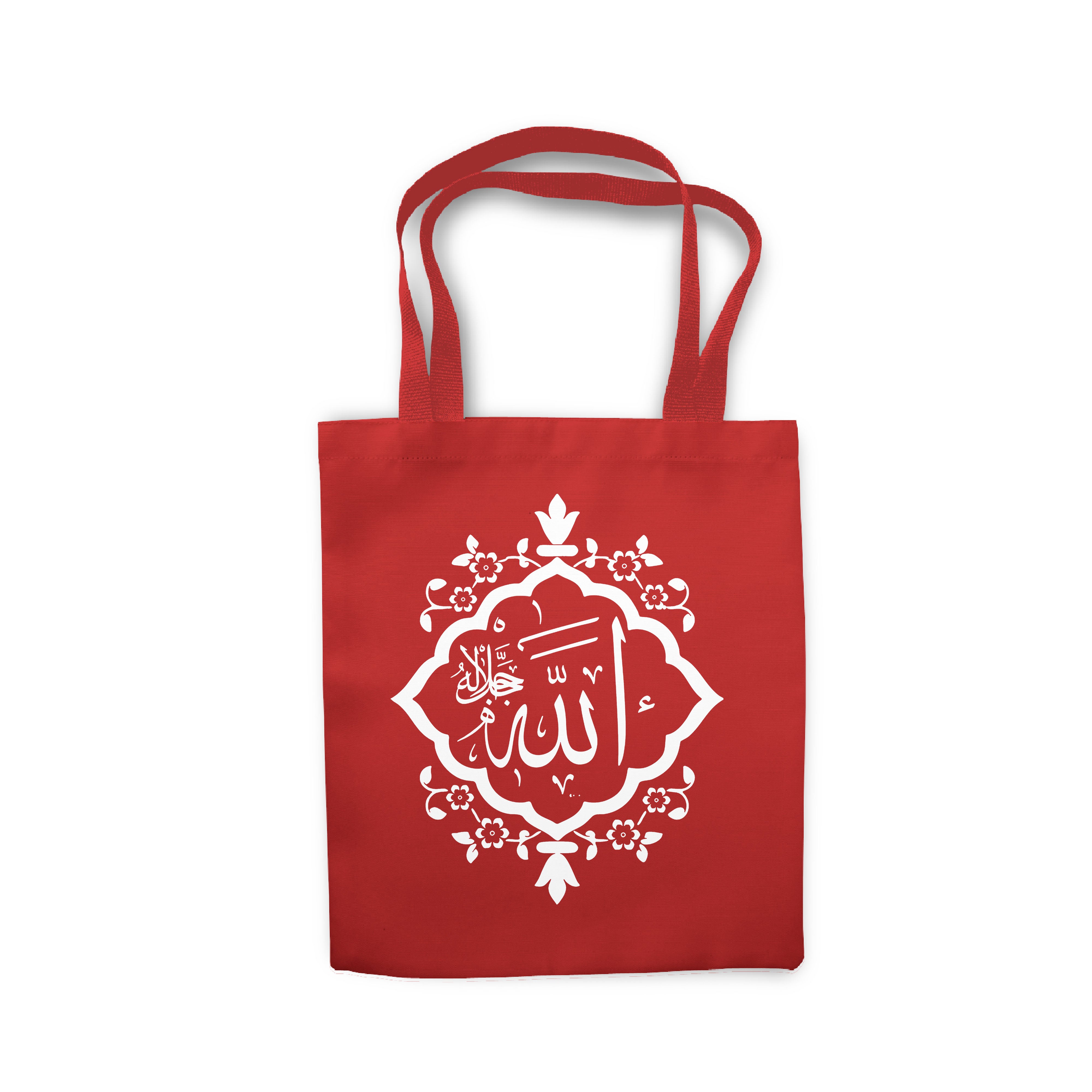 accessory Arabic Design Arabic Tote Bag floral watercolours collection ...