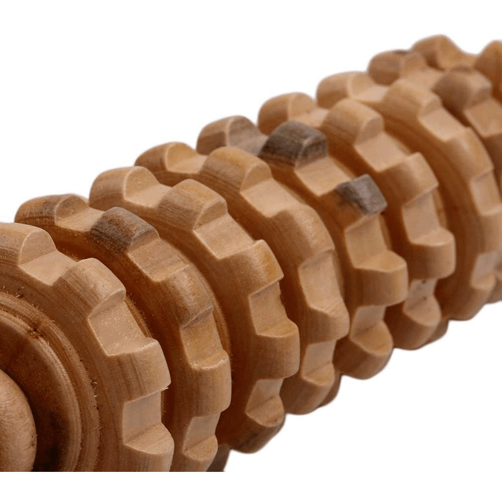 Feetyweety Store Cherrywood Massage Rolling Pin