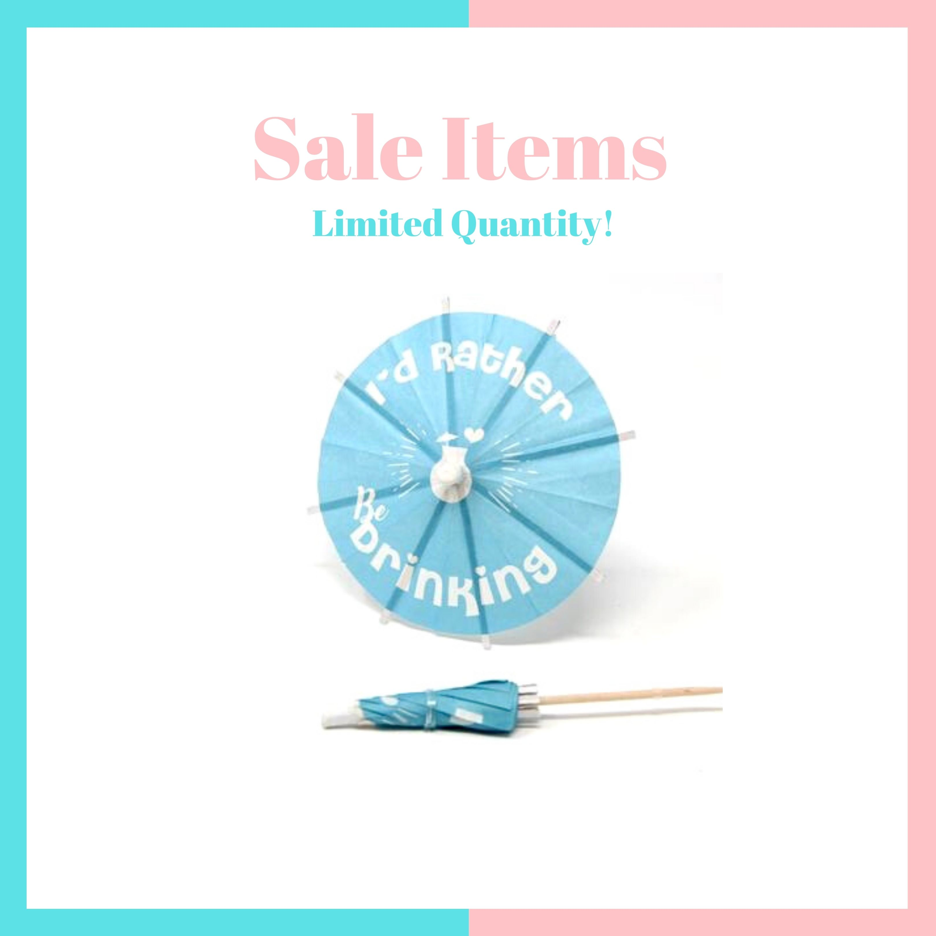 SALE ITEMS - Limited Quantities