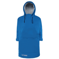 KitBrix Kids Poncho - Cobalt & Grey | Extra 15% off with our exclusive Code ’CYCLINGBARGAINS15’