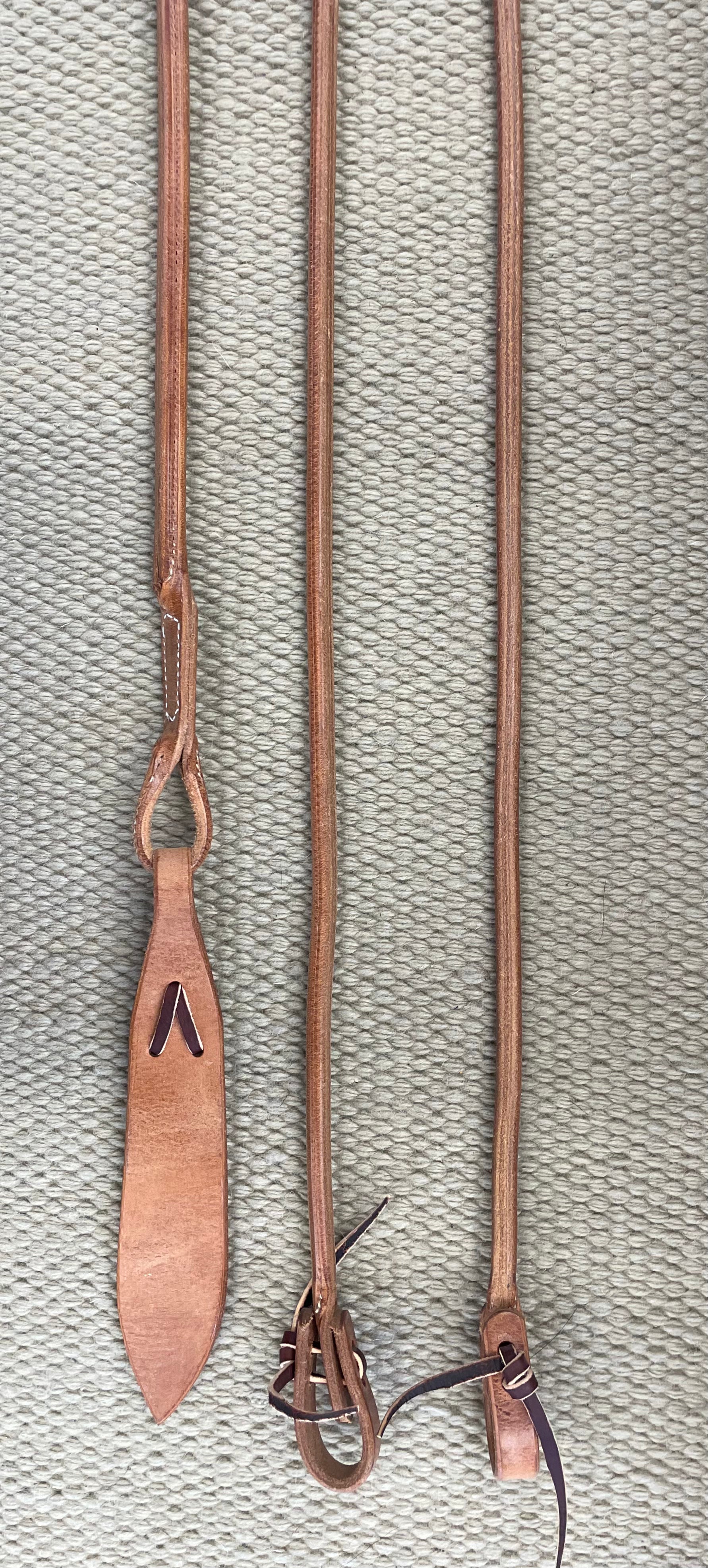 Romal Reins - RR39 - PC Rolled Leather 108"