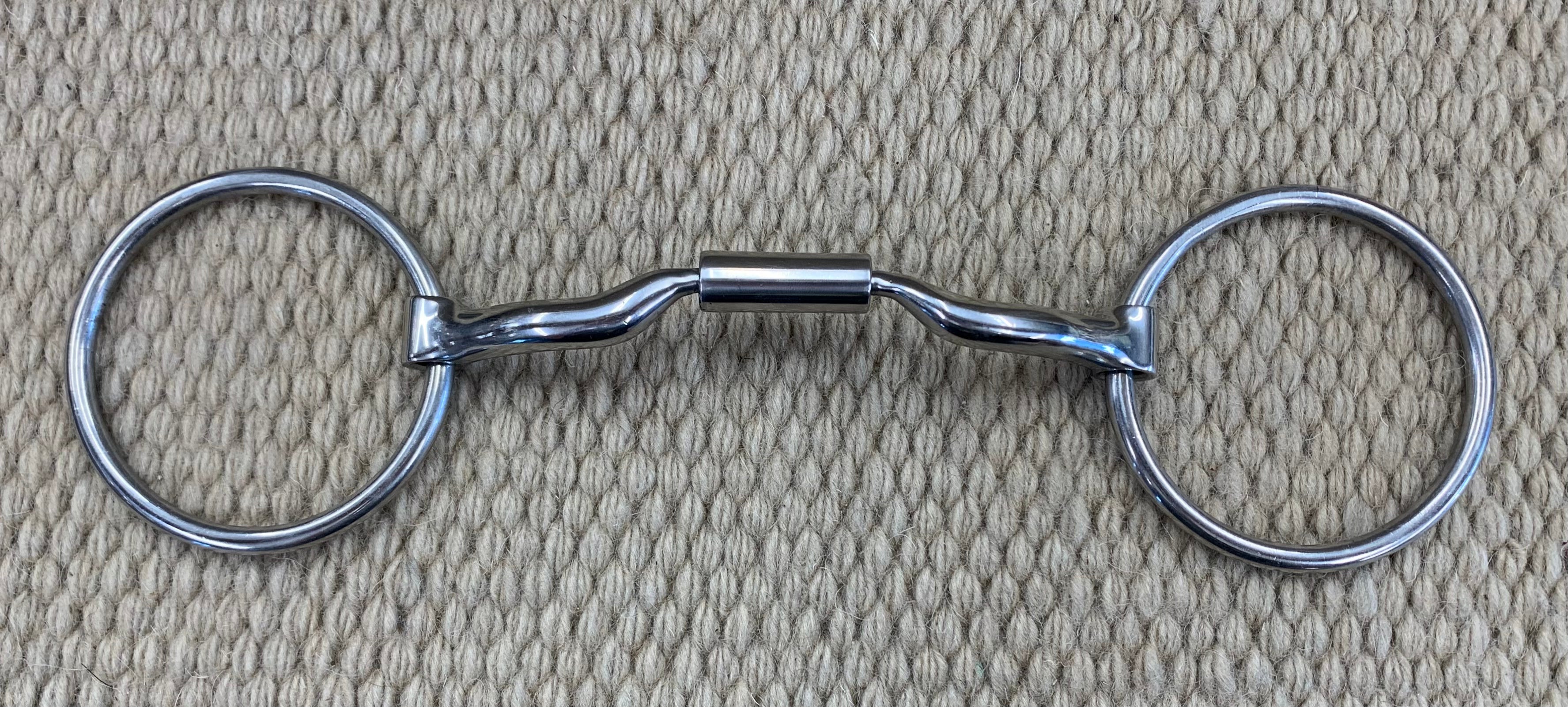 BIT - MB14 - Myler Loose Ring Low Port Comfort Snaffle