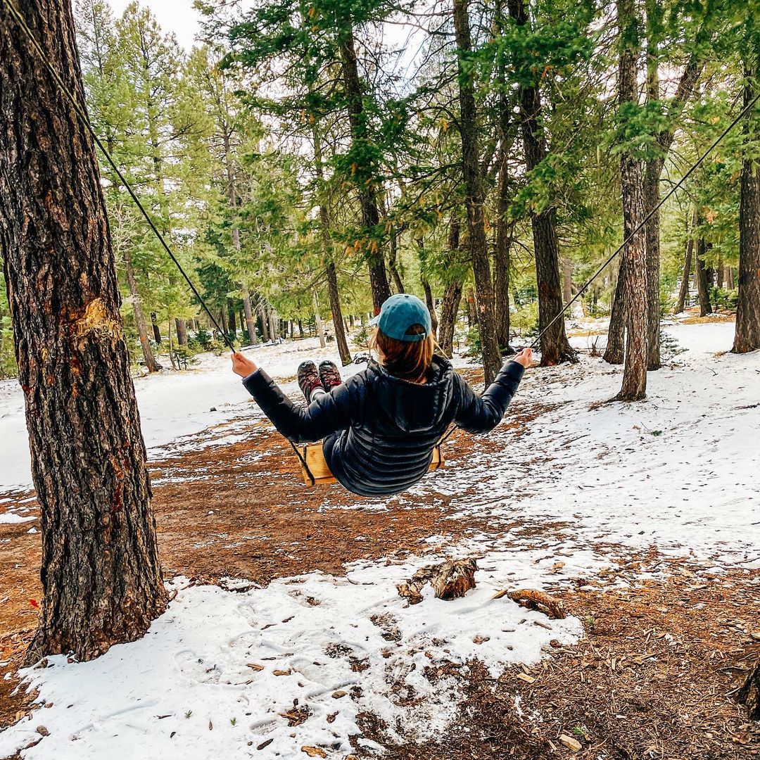 Winter Adventures: Tips for Adventuring In Cold Weather from the CMT Outbounders - Snow Swing