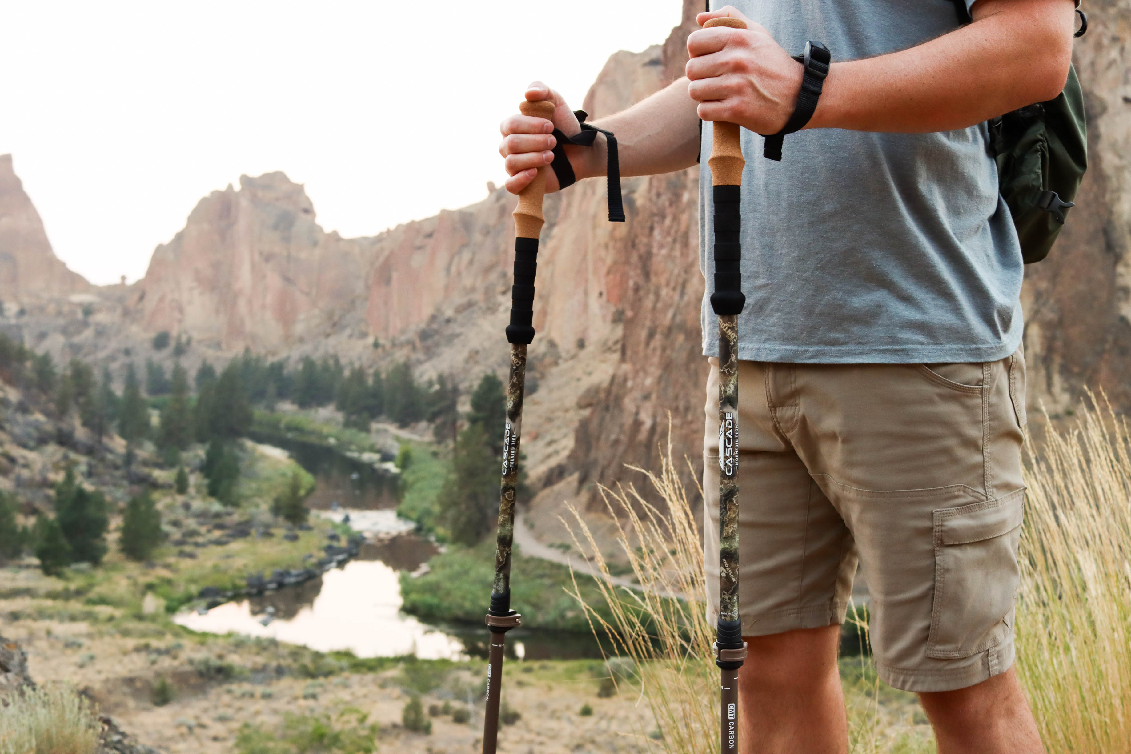 Trekking pole straps