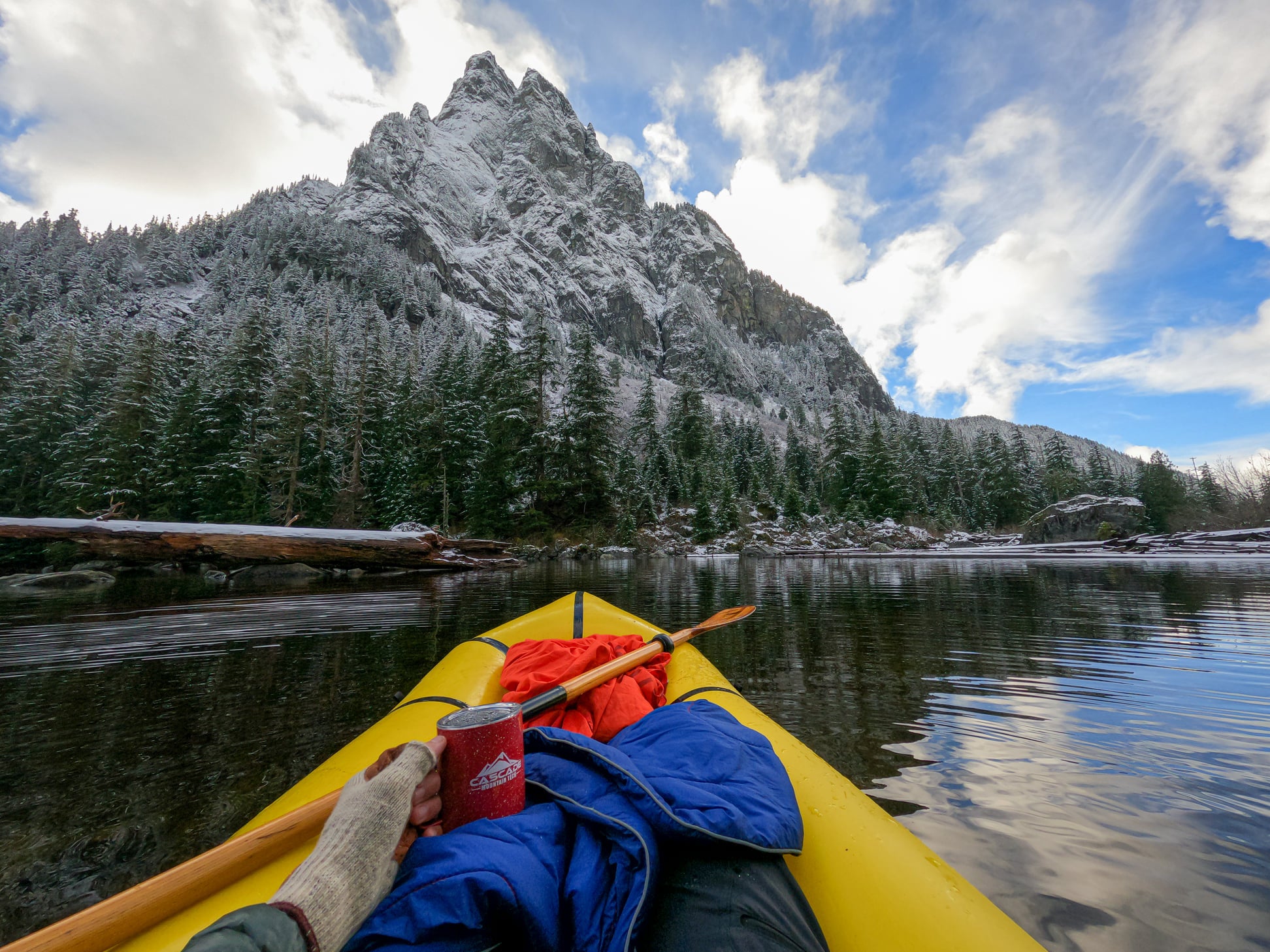 Winter Adventures: Tips for Adventuring In Cold Weather from the CMT Outbounders - Winter Kayaking Blanket