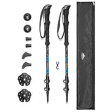 9 ways to adventure at home carbon fiber quick lock trekking poles