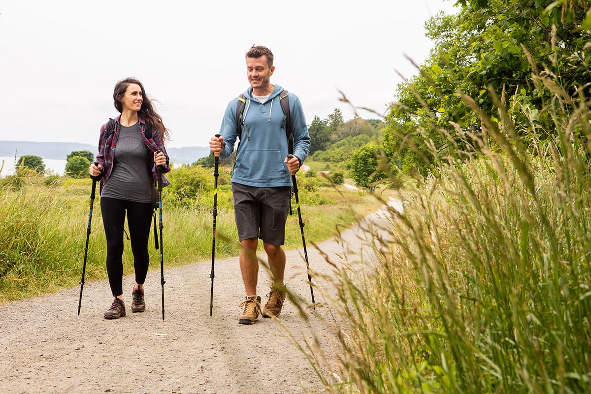 cascade mountain tech carbon fiber trekking pole