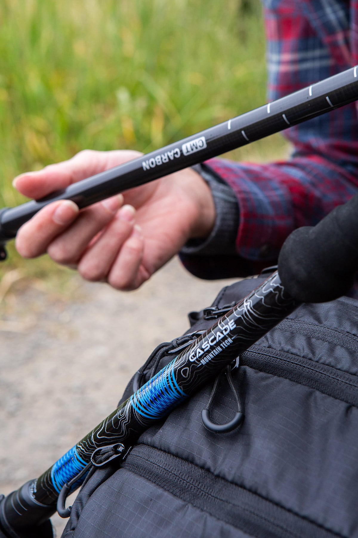 cascade carbon fiber trekking pole