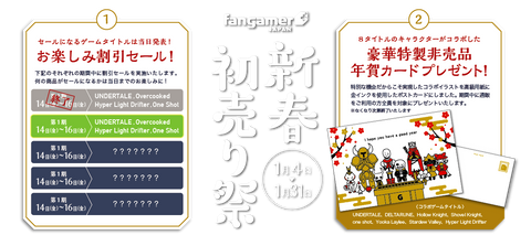 New Year Sale Top Graphic Fangamer Japan