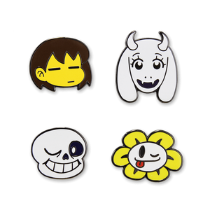 Undertale キャラクターのピンバッジ セット２ Fangamer Japan