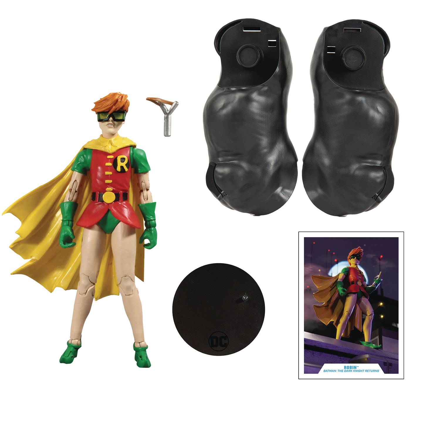 DC BUILD-A DARK KNIGHT RETURNS ROBIN 7IN ACTION FIGURE - Silver Snail