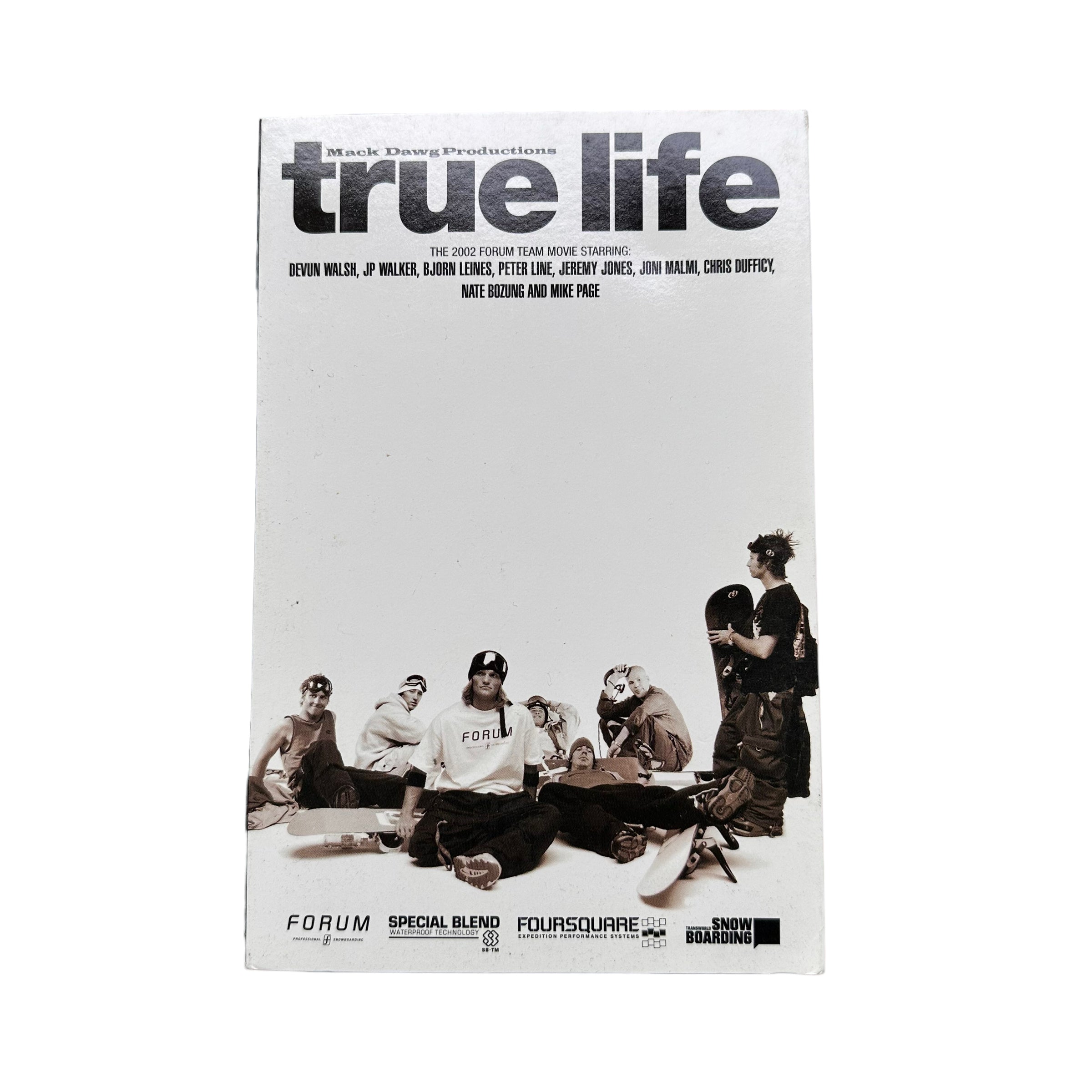 image of True life vhs