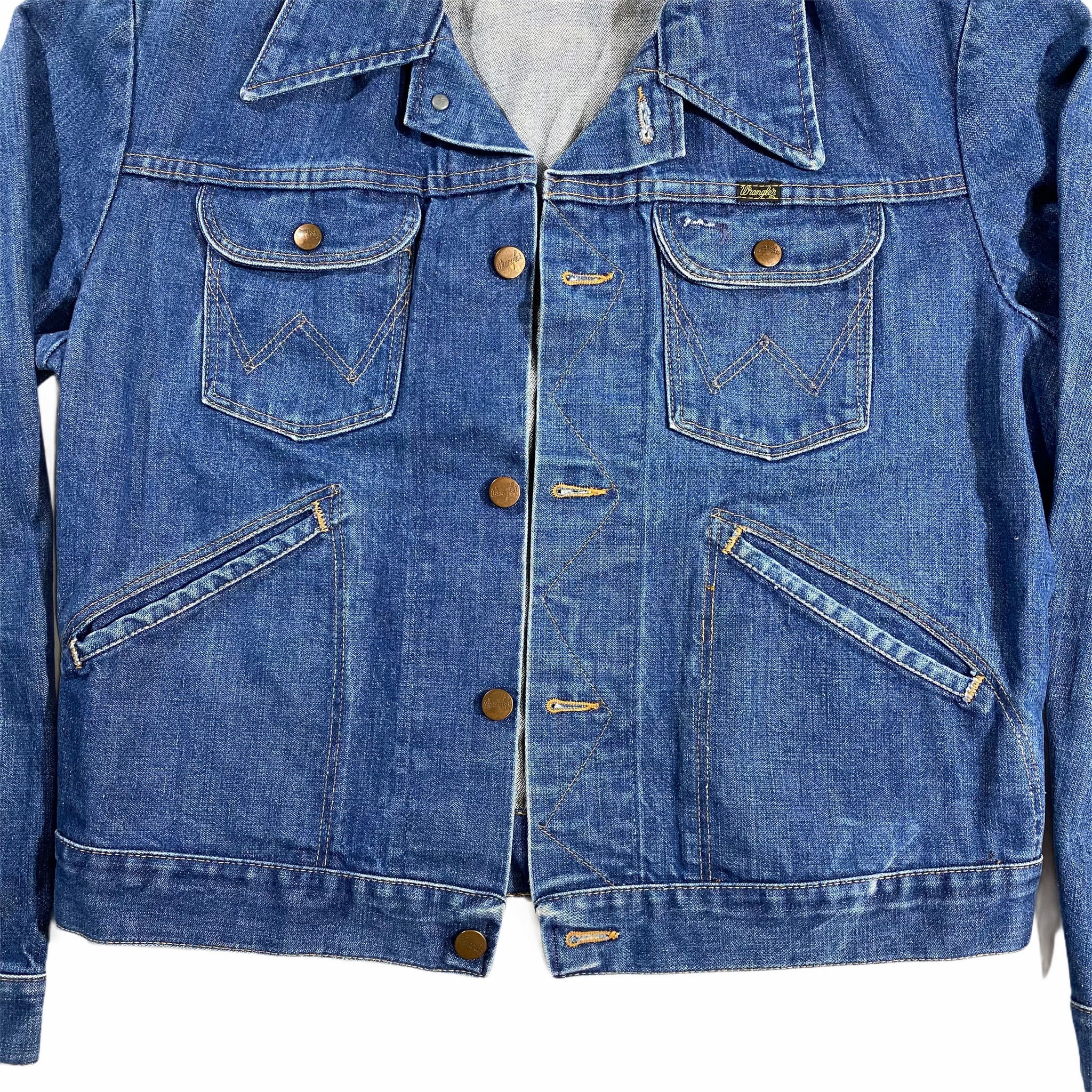 70s Wrangler denim jacket. M/L – Vintage Sponsor