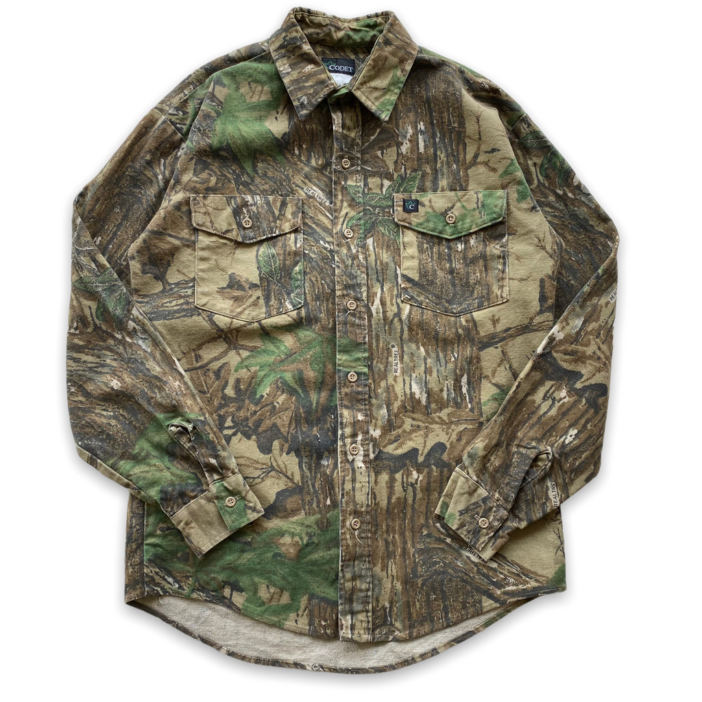 Woods camo chamois shirt XXL – Vintage Sponsor